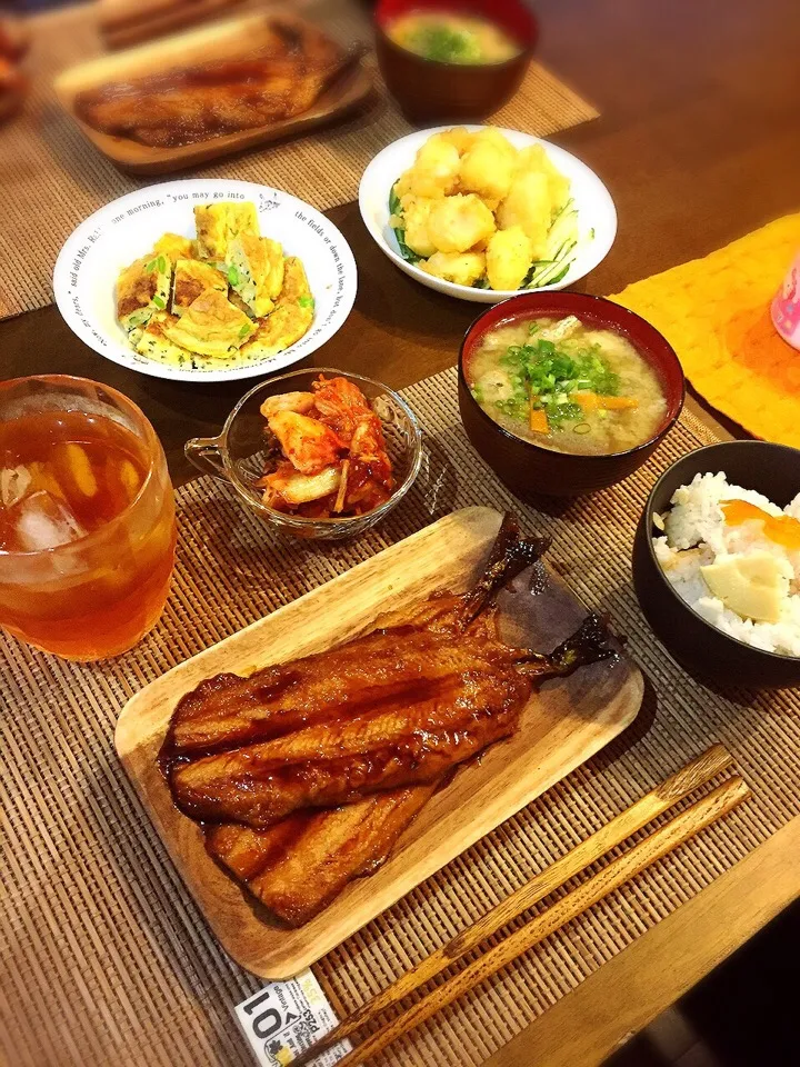 さんまの蒲焼定食|けみさん