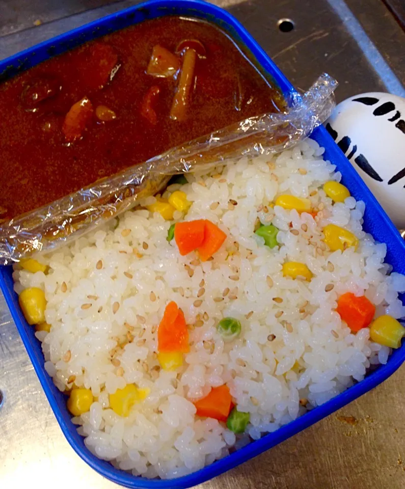 カレーを、お弁当に|しもちゃん。さん