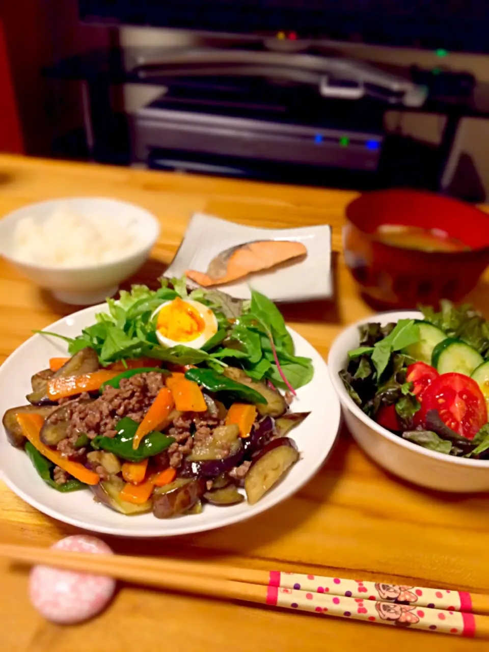 ひき肉と野菜の甘辛みそ炒め(∩˃o˂∩)♡|うーろんさん