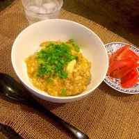 Snapdishの料理写真:旦那作 お豆腐カレー|kmcさん