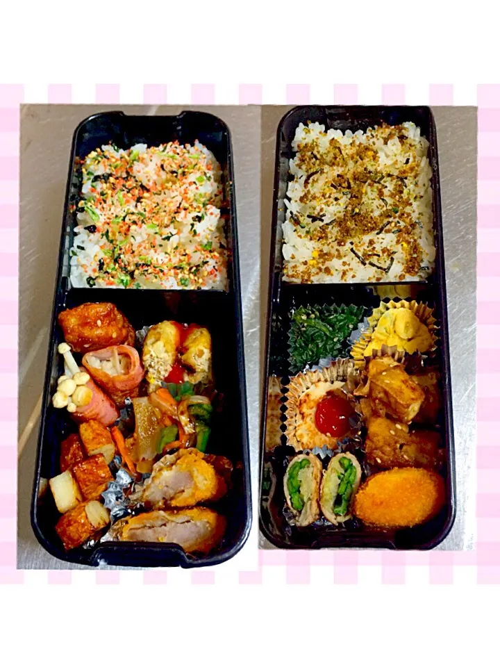 2日分の旦那チャマ弁当|★ミカン★さん