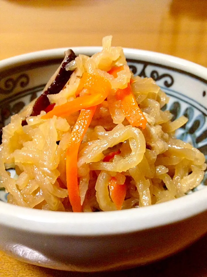 切り干し大根の煮物🍀|まいりさん