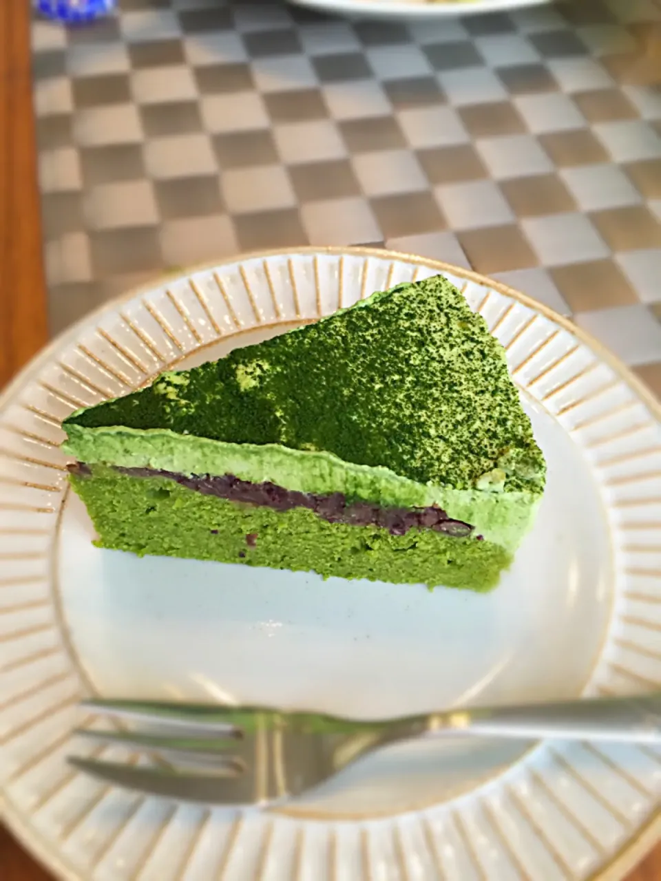 ビーガン抹茶ムースケーキ、グルテンフリー|Mayaさん