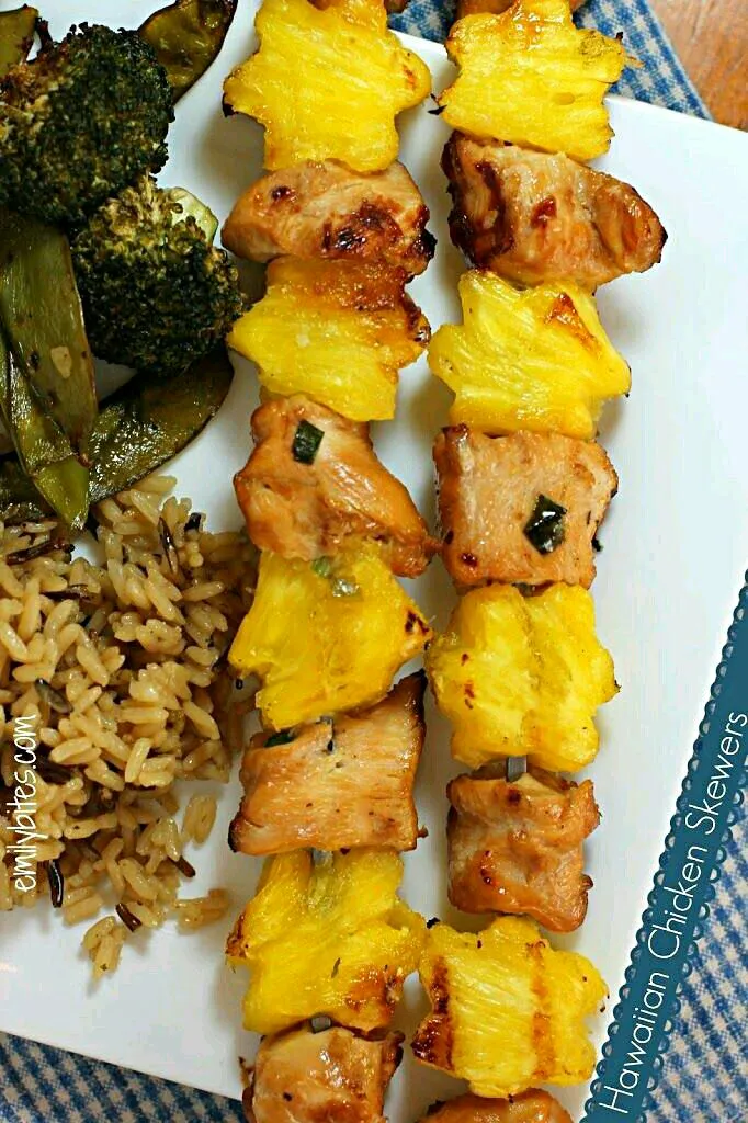 Brochetas de piña y pollo|erreta (euskadi)さん