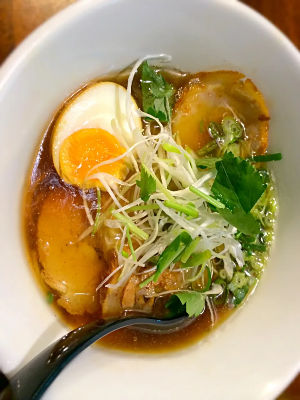 Snapdishの料理写真:あっさり醤油ラーメン|未穂さん