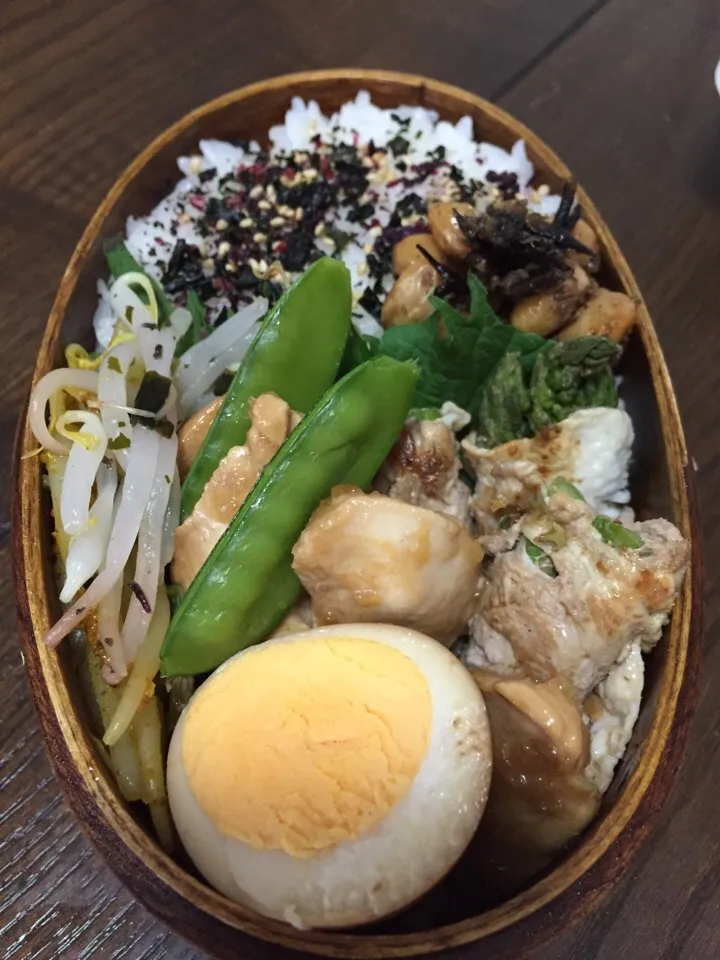 Snapdishの料理写真:2015.6.9お弁当|Rachi Hirokoさん