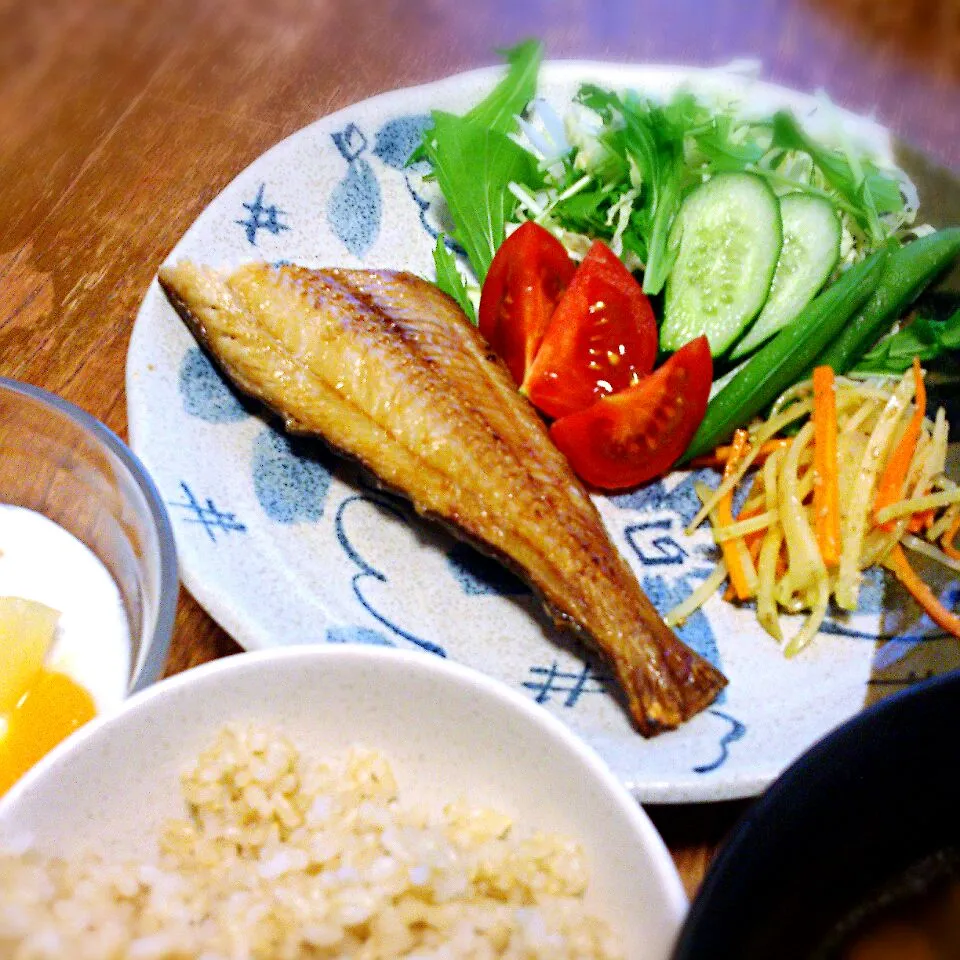 焼き魚定食【法華】|プチテンよすさん