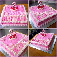 Raffani's 2nd Birthday Cake #ochidaicake|Oishii Chiisai Daidokoroさん