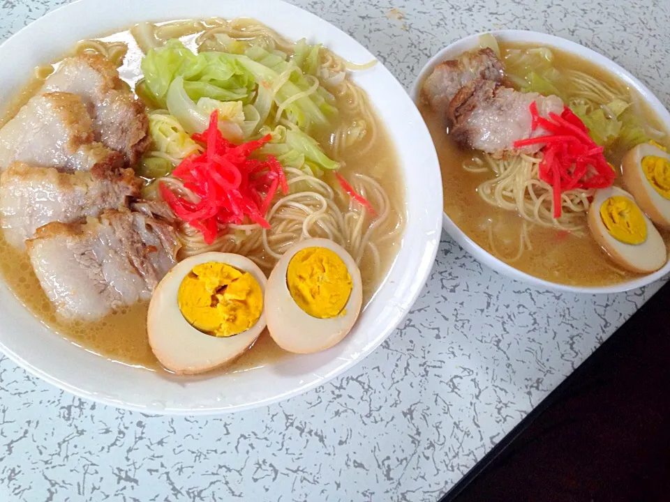 父の日ラーメン|山根あみさん