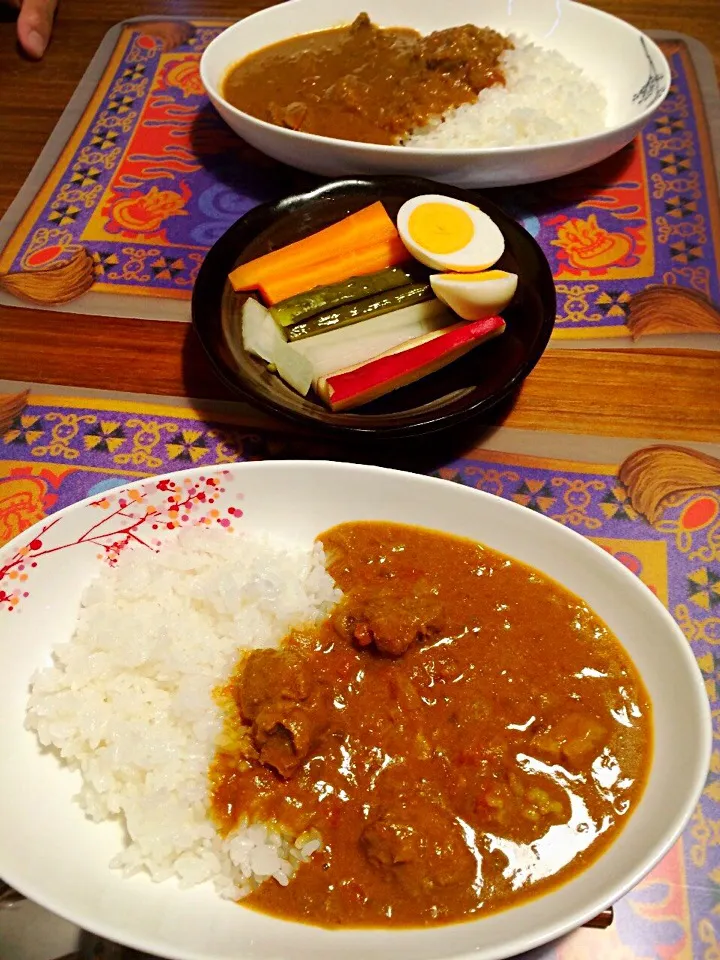 カレー|たくさん