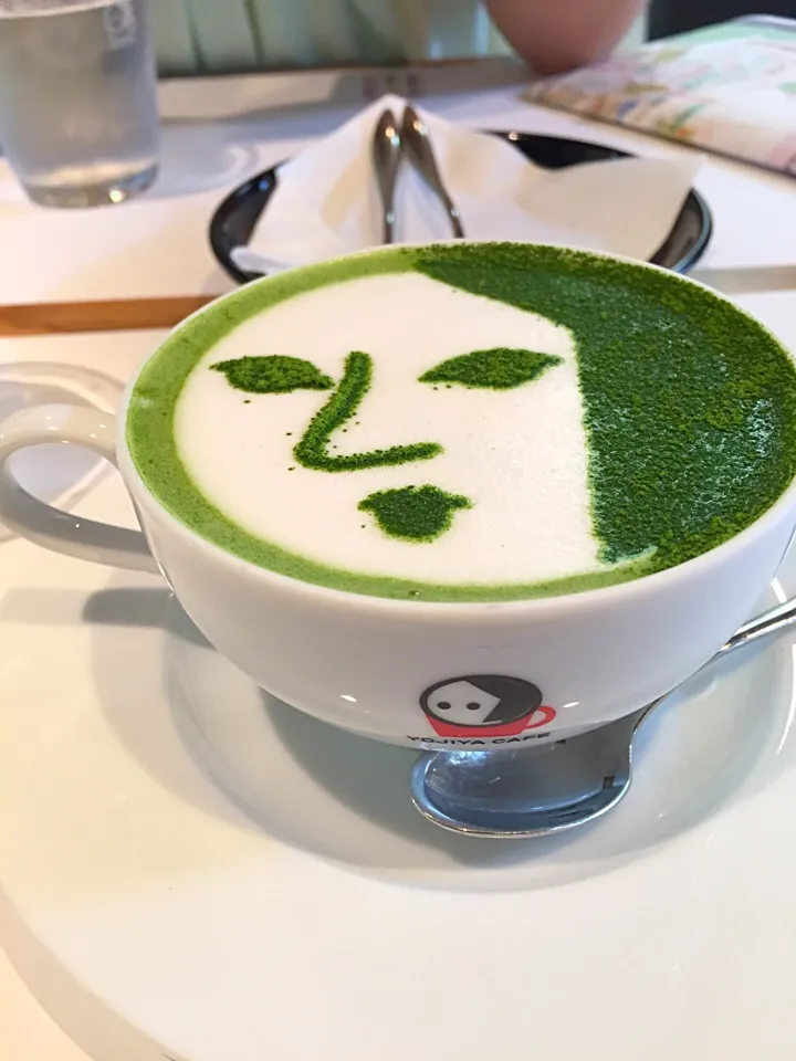 抹茶カプチーノ|まゆさんさん