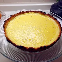 Cheese & Golden Kiwi Curd Tart in Grain-Free Shell|Bryannah Cintronさん