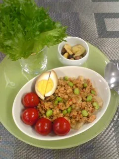 缶詰とレトルトも活かしてタイ気分の夜食（笑）|食楽猫＠過労死予備群さん