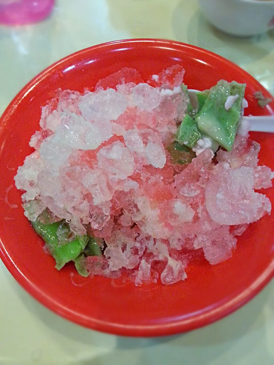 Es Pisang Ijo (Green Banana Ice)|Finsさん