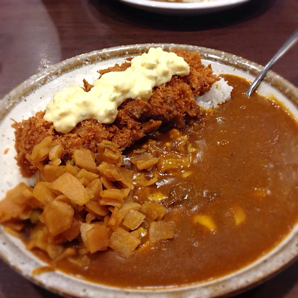 5辛(^^;;「チキンカツチーズ」😋|アライさんさん