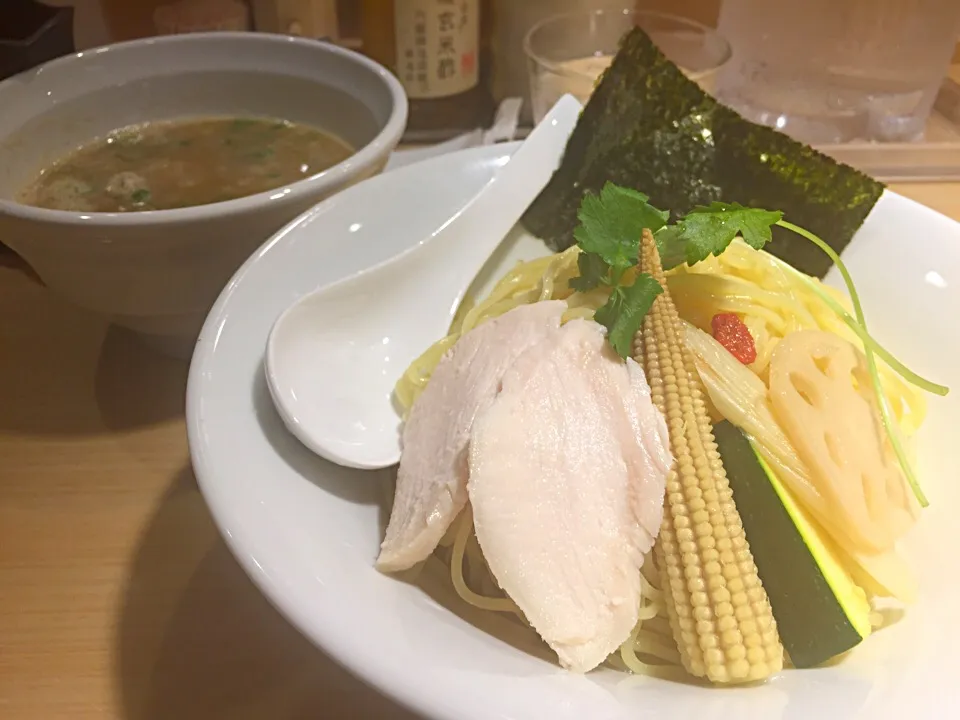 Snapdishの料理写真:鶏白湯魚介つけSOBA|hirotomoさん