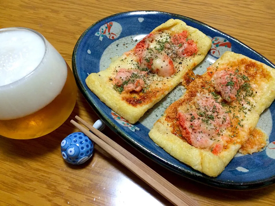 油揚げ on 明太子チーズ|風流料理人さん