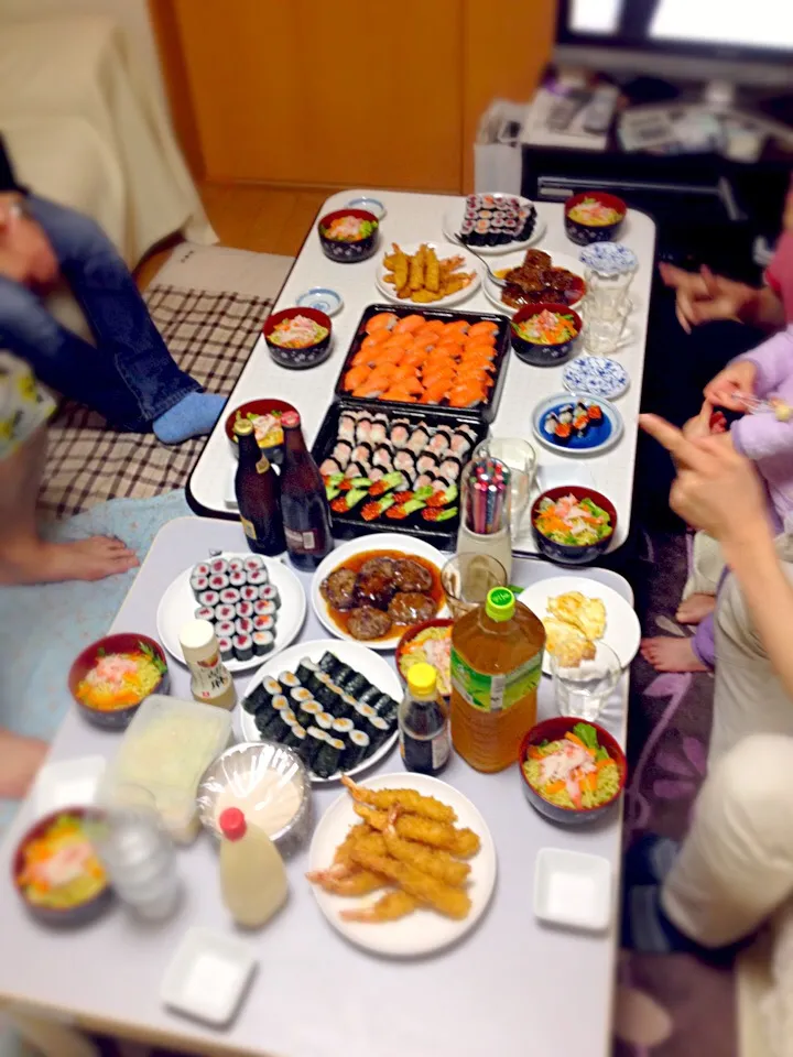 実家のご馳走|でめきんさん