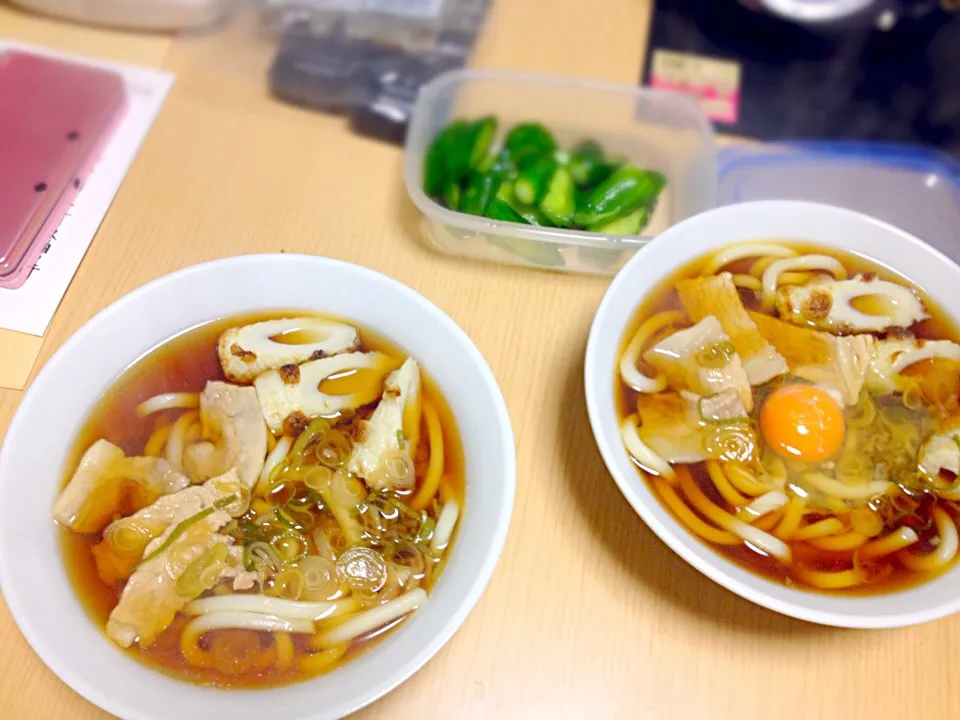 寒かった日のうどん|でめきんさん