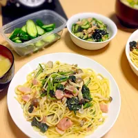 Snapdishの料理写真:和風パスタ|でめきんさん