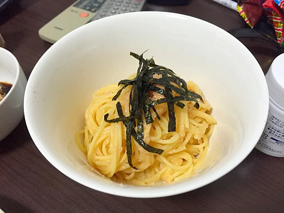 たらこバタースパゲッティ|Mie Abeさん