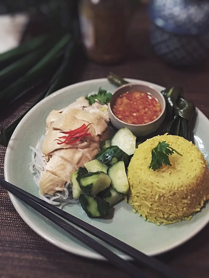 Chicken rice,Thai style|rick chanさん