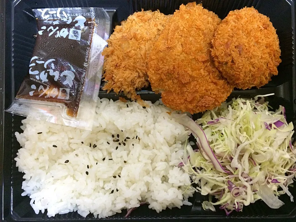 とんかつがんこ サービス弁当|ばーさんさん