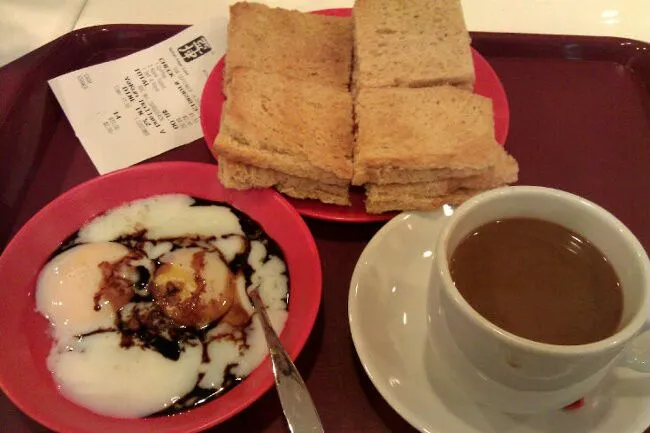 Kopitiam Brakfast Set - Ya Kun Kaya Toast|FooDin'sさん