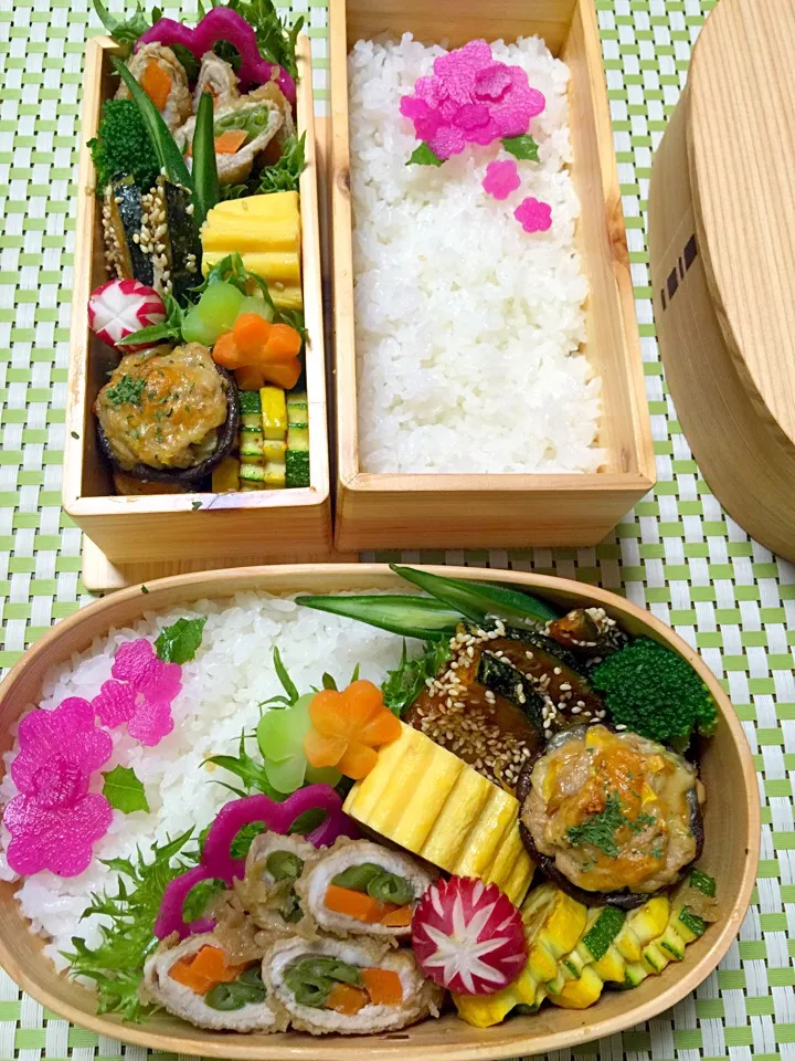 Snapdishの料理写真:水曜日のお弁当💖|Mayumi Konishiさん