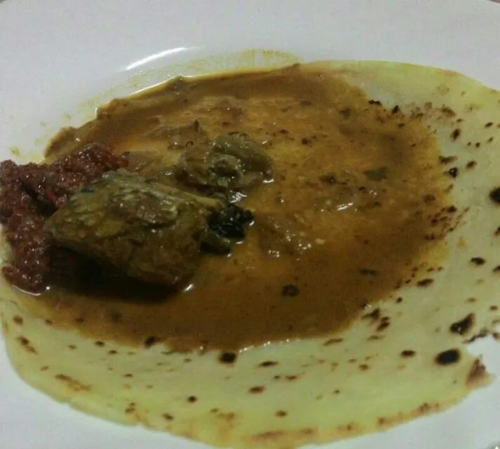 Lempeng - Malay Pancake with Curry|FooDin'sさん