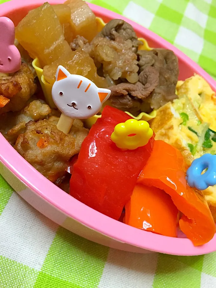 6月10日のお弁当(*´︶`*)♡|Hitomiさん