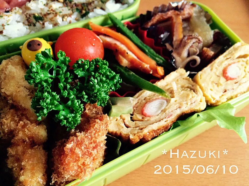 高校生息子弁当|Hazukiさん