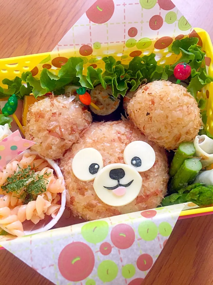 Snapdishの料理写真:6/10 ダッフィー弁当|えぁちママさん