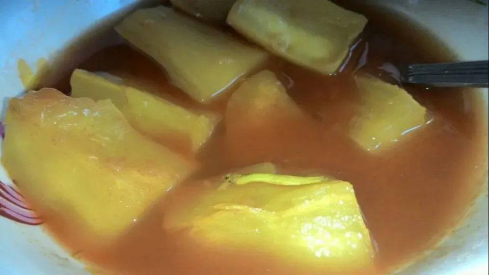 Singgang Asam Pedas Ubi Kayu - Tapioca in Hot & Sour Soup|FooDin'sさん