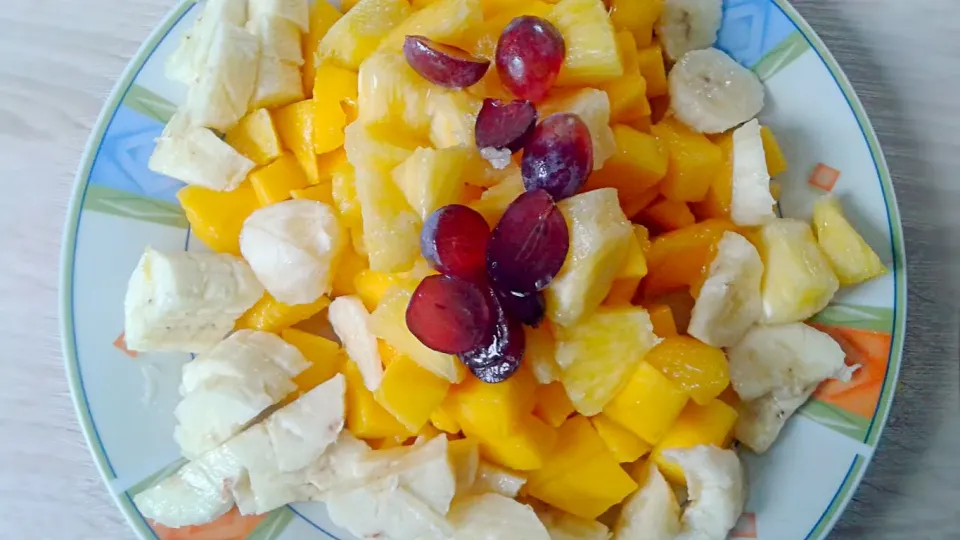 mango pineapple salad|Stellaさん