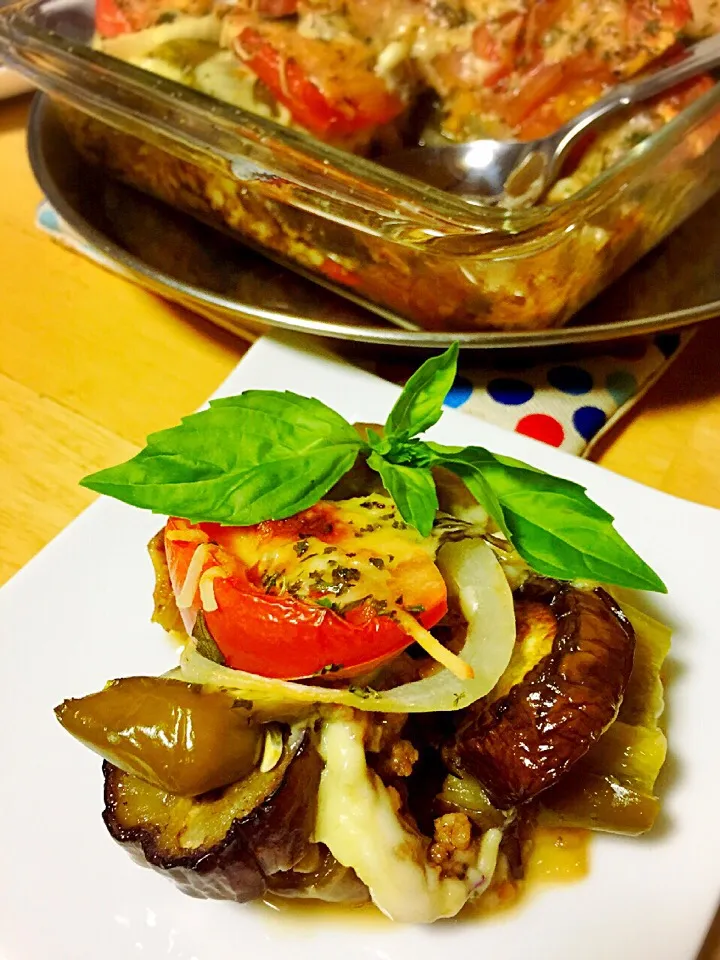 Baked Eggplant and Ground Pork|Laarni Nabongさん