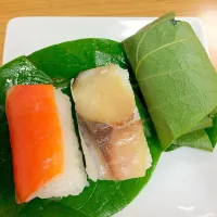 Snapdishの料理写真:柿の葉寿司|みっちーさん