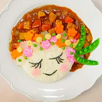 Snapdishの料理写真:ひとりごはん  ジャワカレー🎶