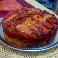 Torta invertida de manzana #Applecake 🍏|Victoria Noriegaさん