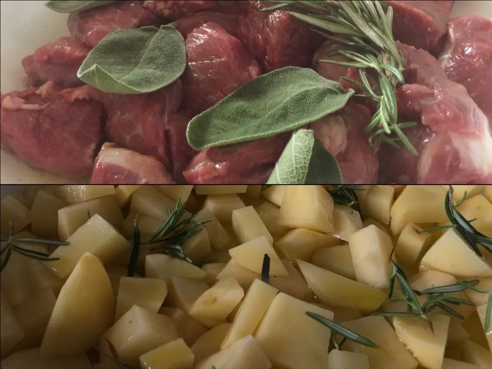 Bocconi di #bovino adulto e VERE #patate tagliate a #mano by #Selenia 🔝|matteo pisanoさん