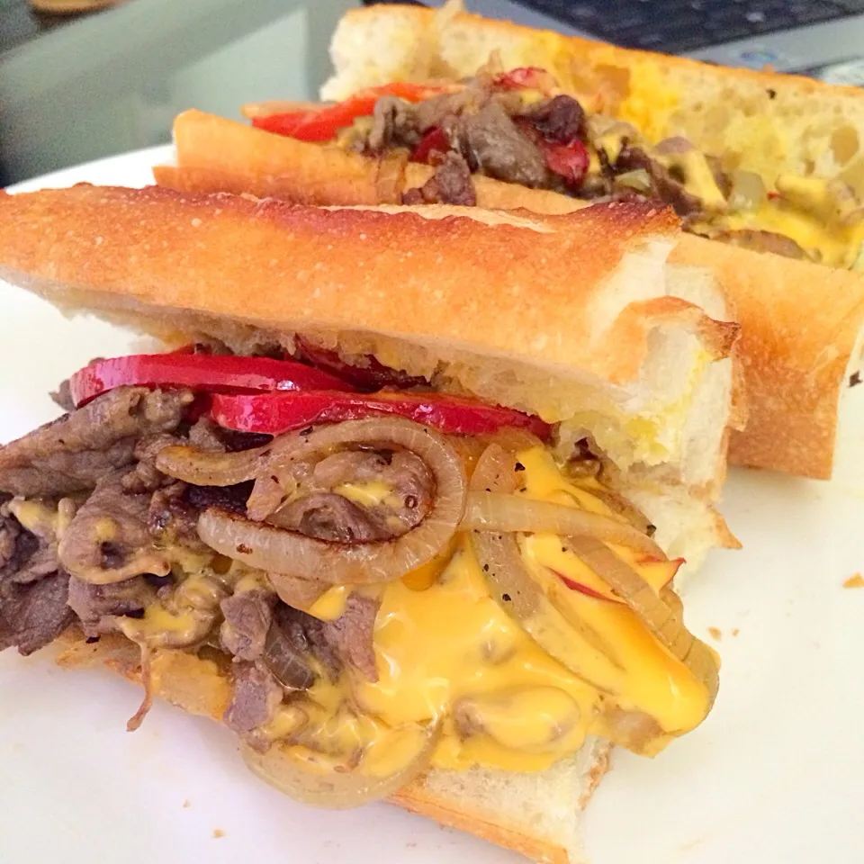 Phillycheese steak sandwich|Kath Kanekoさん