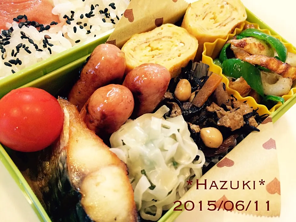 高校生息子弁当|Hazukiさん