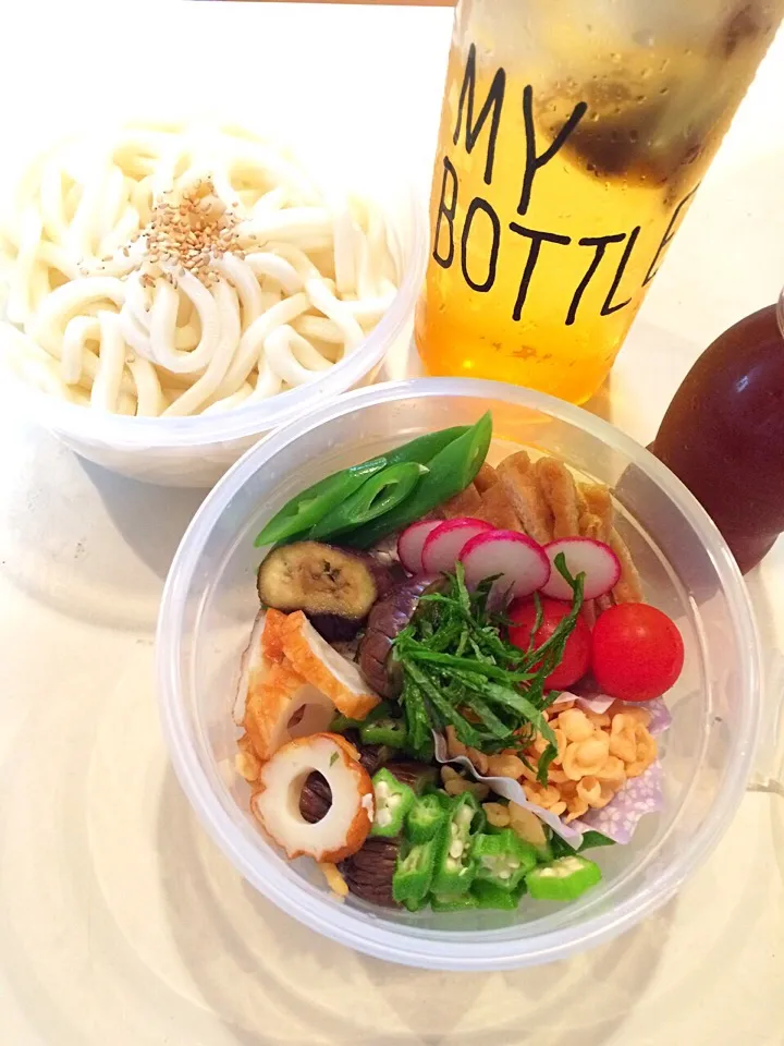 冷やしうどん弁当|＊さくら＊さん