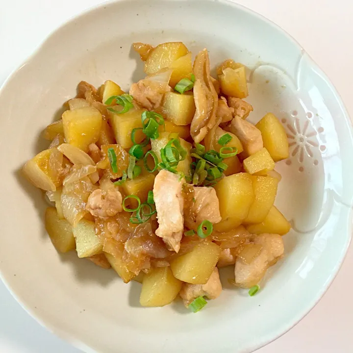 鶏肉じゃが|まゆはむさん