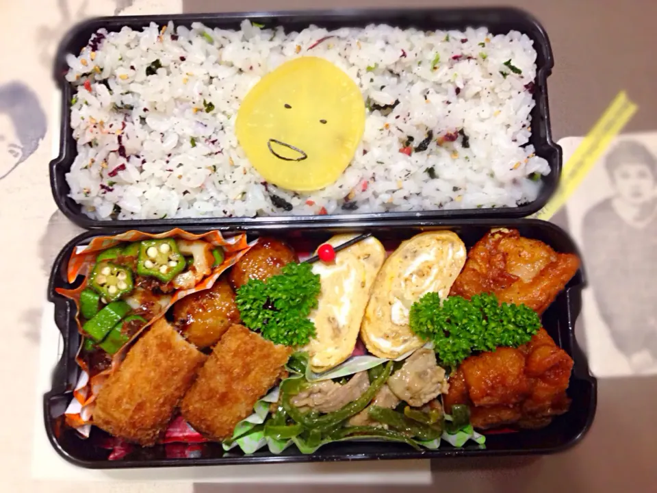 息子弁当@38.ちょー手抜き！|もりさん