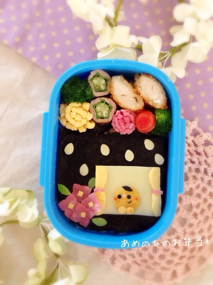 海苔弁で*雨の日のお弁当*|Ayumi Furukawaさん