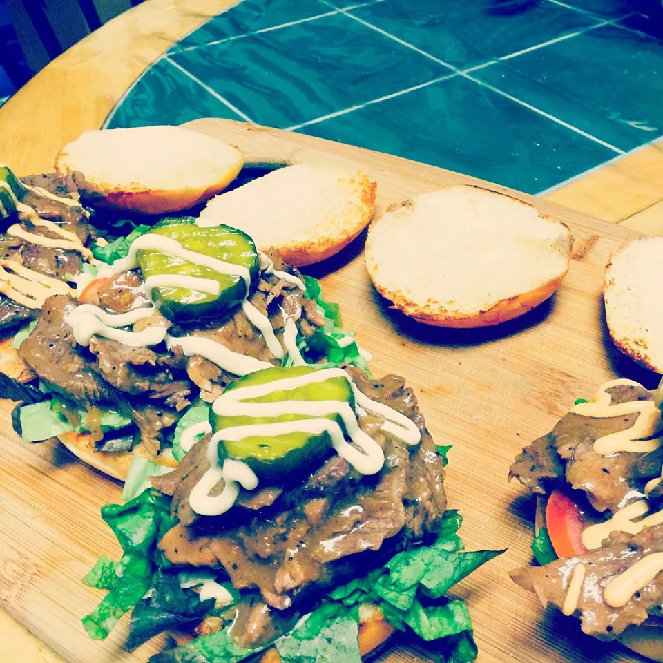 Roast Beef sliders w/ Japanese house mayo|Humberto f. gonzalezさん