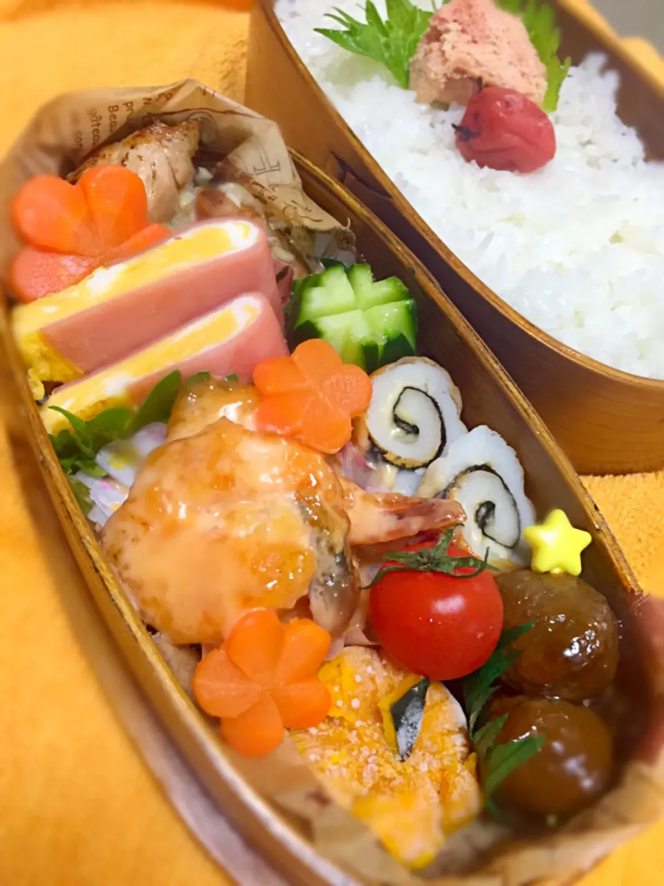 旦那さん弁当|野尻湖さん