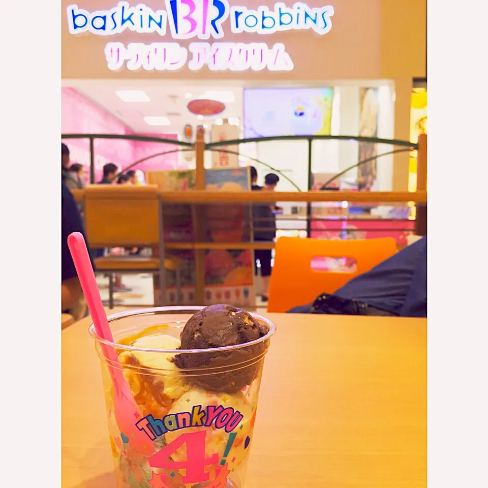 Snapdishの料理写真:Baskin Robbins 🍦🍦🍦|Tabemonoさん