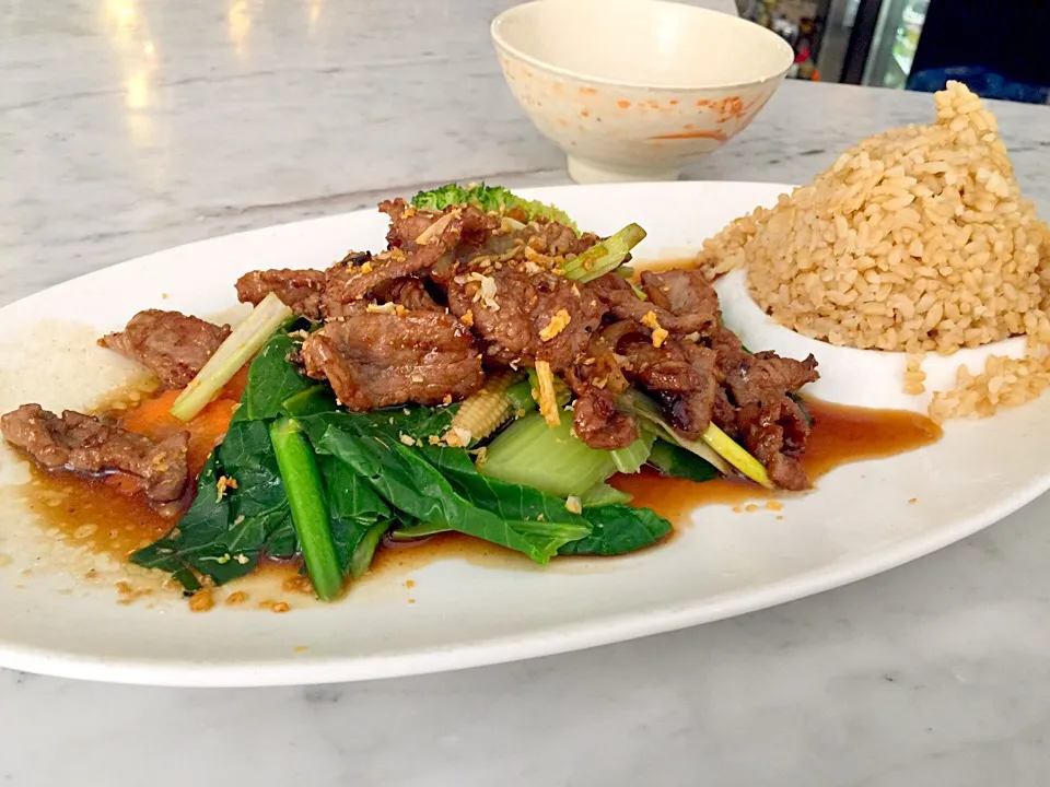 Goddess Garlic Sauce w/ beef|Dina Beeさん